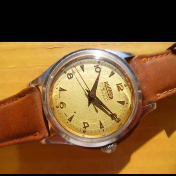 Collectable Vintage 1950's Roamer Inca bloc 17 Jewels Swiss Mechanical Watch - Picture 7 of 8